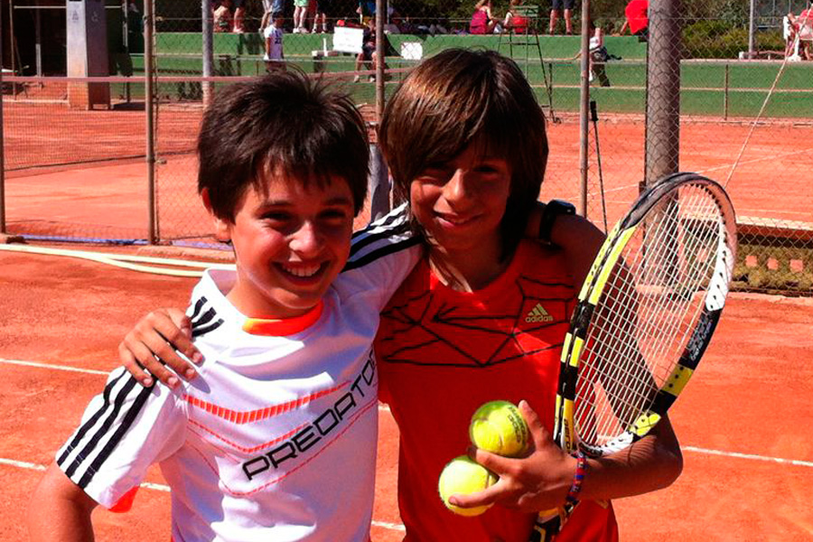 Clases en la Escuela de Tenis Bellreguard